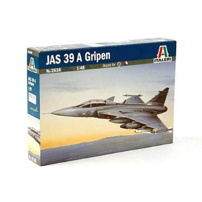 JAS 39 A GRIPEN KIT 1:48 Italeri Kit Aerei Modellino Nuovo - Immagine 1 di 3