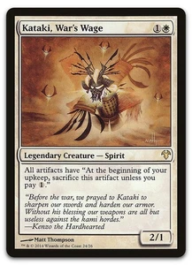 Kataki, War's Wage #24 (NM) Magic Modern Event Deck MD1 Magic MTG - Picture 1 of 2
