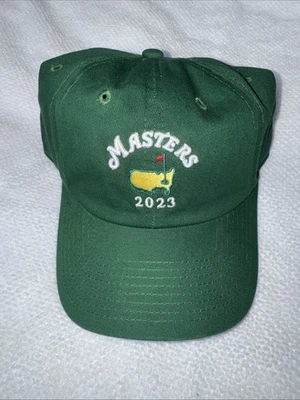 ¡Nuevo! Gorra de golf Masters 2023 verde ajustable Augusta National algodón Foto 1 de 4