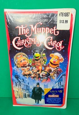 Disney/Jim Henson The Muppet Christmas Carol VHS Factory Sealed NEW - Image 1 of 4