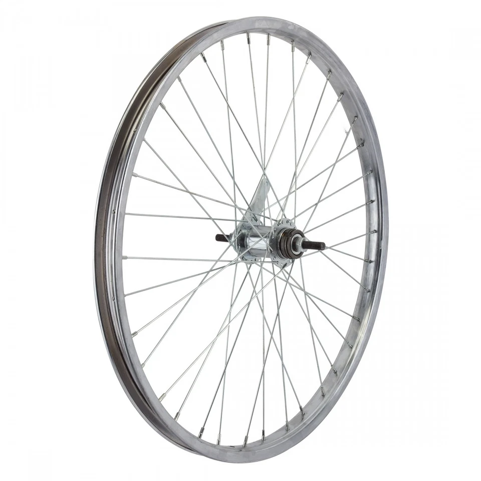 24-Inch Steel Rear Wheel with Coaster Brake | Alloy Rim & 36H UCP Spokes - Image 1 of 1