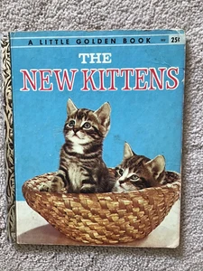 THE NEW KITTENS A Little Golden Book by William P. Gottlieb c1957 One Owner - Bild 1 von 12