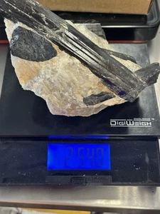 AWESOME 5.9LB Natural black tourmaline quartz crystal cluster mineral specimen! - Picture 1 of 10