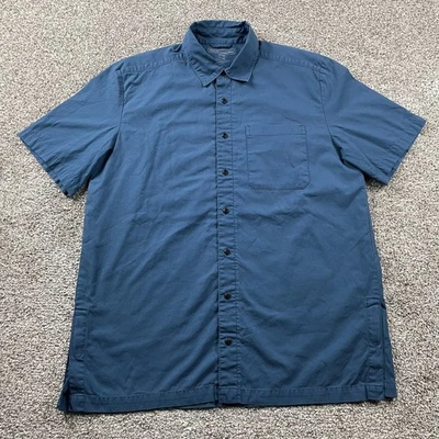 511 Tactical Shirt Men Medium Blue Snap Cotton Covert Quick Draw Concealed Carry - Image 1 of 4