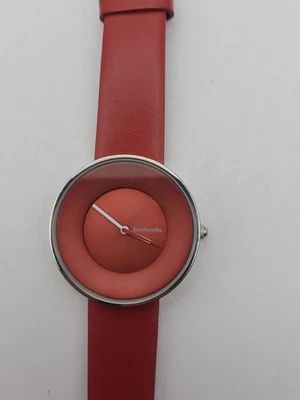 Reloj de cuarzo para mujer Lambretta Cielo esfera roja correa batería nueva funcionando Foto 1 de 4