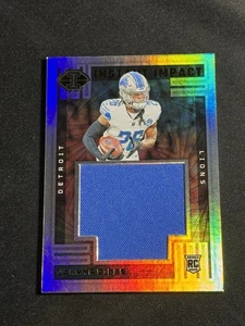 2023 Panini Illusions Instant Impact Jahmyr Gibbs #II-JGS RC Memorabilia- DET🔥 - Picture 1 of 4
