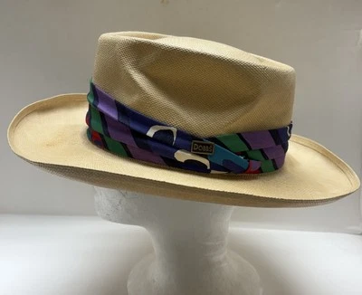 Dobbs Fifth Avenue Kingston Hat Natural Size M Vintage F1917 - Image 1 of 4