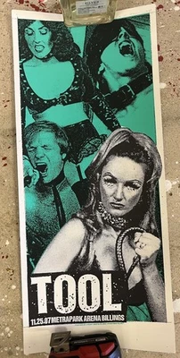 🔧TOOL Poster Print Mafia 2007 Rare Metal Primus Slayer Concert Promo - Image 1 of 4