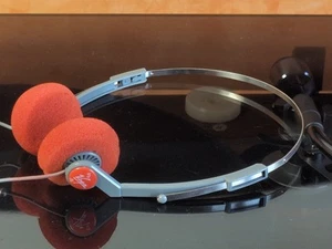 AIRLIN VIRGIN VIRGIN 1990 ATLANIC FLY VIRGIN HEADPHONES K537 - Picture 1 of 10