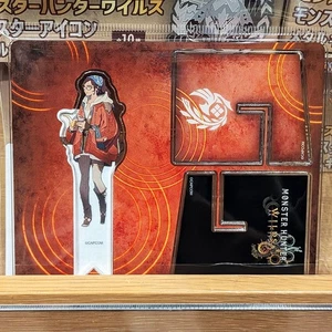 CAPCOM Monster Hunter Wilds Alma Handler Acrylic Stand Figure Batten MHWs 2025 - Picture 1 of 3