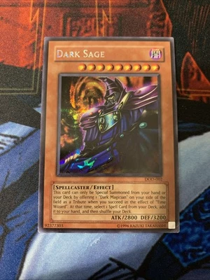 Yugioh! Dark Sage - DOD-002 - Secret Rare - Limited Edition Near Mint, English - Image 1 of 3