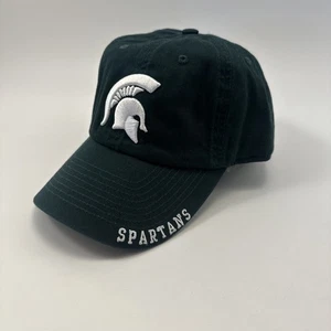 MICHIGAN STATE SPARTANS RELAXED FIT LOGO HAT NCAA FOOTBALL NEW CAP - Picture 1 of 7