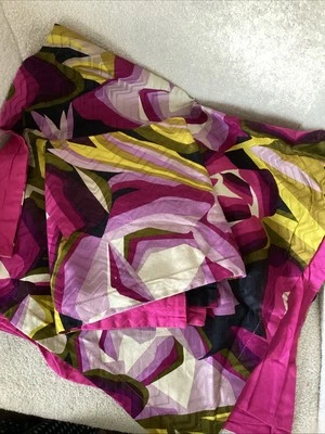 2 (1pr) fundas de almohada MISSONI para Target PURPLE PASSIONE KING usadas en excelente estado Foto 1 de 4