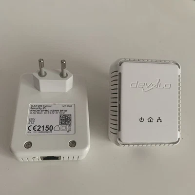 devolo dLAN 200 AVmini / Powerline / Netzwerk / Adapter - Bild 1 von 2