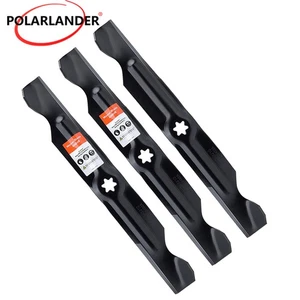 3PCS 942-04053 High Lift Blades for Cub Cadet 50 inch Deck Mower 942-04053C - Picture 1 of 13