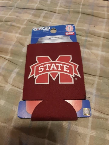 MISSISSIPPI STATE BULLDOGS KOOZIE CAN COOLER FLAT Cover