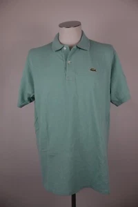 LACOSTE MAGLIA POLO UOMO COTONE TG. 7 MAN COTTON T-SHIRT CASUAL VINTAGE - Imagen 1 de 7