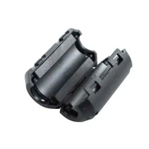 Ferrit-Ringkern geteilt/klappbar, Kabel-Ø max. 9mm, 20x35mm, Klappferrit schwarz - Bild 1 von 2