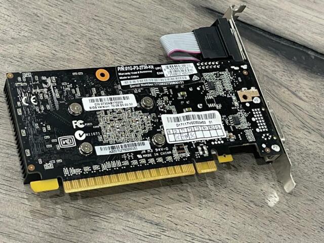 04GP33739KR EVGA GeForce GT 730 4GB GDDR5 128-Bit PCI-Express Single S