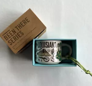 Neu Starbucks Ornament Louisiana Becher 2,0 oz Been There/Across the Globe Serie - Bild 1 von 9