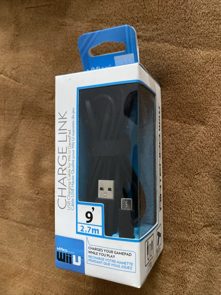 Nyko Charge Link For Nintendo Wii U, New - Image 1 of 4