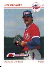 1991 Line Drive AAA #305 Jeff Bronkey