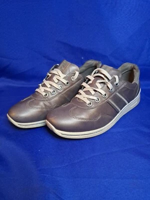  Zapatilla deportiva de tenis de cuero platino plateado ECCO para mujer talla 40  Foto 1 de 4