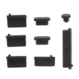 3 Sets Staubstopfen Elektrischer Staubschutz Ladeanschlussstaubstecker - Zdjęcie 1 z 12