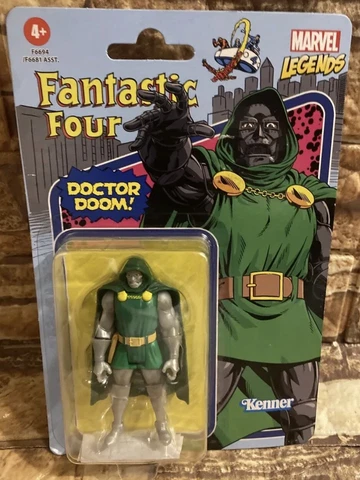 Kenner Marvel Legends Retro 375 Collection Doctor Doom 3.75 Inch Action Figure Cover