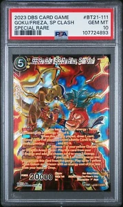 PSA 10 SSB Son Goku vs Golden Frieza Spirit Clash BT21-111 SPR DBS - Bild 1 von 2