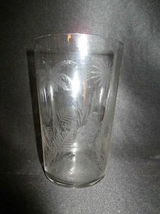 ancien verre décoré d'une scène orientale début milieu XX ème - Picture 1 of 6