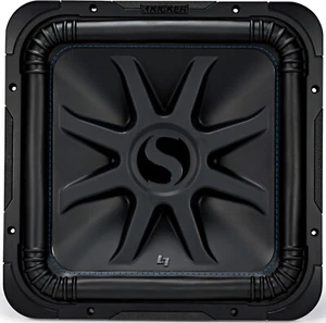 SUBWOOFER BARIC SOLO DE AUDIO PARA AUTOMÓVIL KICKER 44L7S154 15" SUBWOOFER DVC 4-OHM L7S154 - Imagen 1 de 4