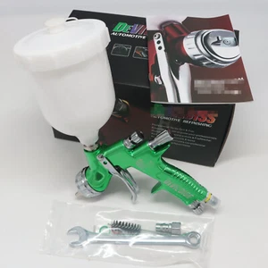 Automobile Spray Gun HVLP Green Tool Spray Gun TE20 Hood 1.3mm Gun Needle Nozzle - Picture 1 of 9