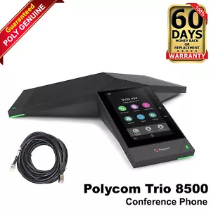Lot of 10 Polycom Trio 8500 IP Phones - 5" Touchscreen Conference 2200-66700-025 - Picture 1 of 9