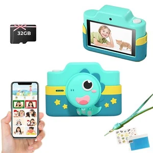 Appareil photo numérique pour enfants 48 MP 1080P WiFi avec écran tactile de ... - Photo 1 sur 9