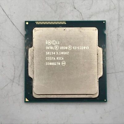 Intel Xeon E3-1220v3 3.1GHz 8MB LGA 1150 80W 4-Core Processor SR154 - Image 1 of 4