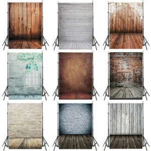 Vinyl Studio Wooden Floor Wall Photography Backdrop Photo Background Tool NEW - Picture 1 of 69