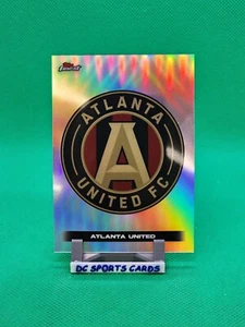 Logotipo del equipo Topps Finest MLS 2024 TL-1 Atlanta United FC - Imagen 1 de 2