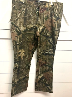 Mossy Oak Camo Hunting Pants Women's Sz 14 Breakup 5 Pocket Jean New Stretch - Image 1 of 4