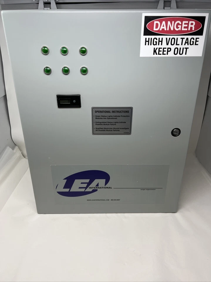 Lea International Power Surge Suppressor A87-00-1410 50/60Hz 480V - Image 1 of 4