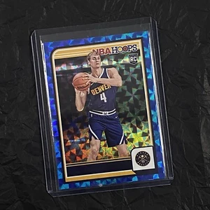 2024 PANINI-NBA HOOPS-BLUE HYPER PRIZM-HUNTER TYSON-ROOKIE CARD-NUGGETS - Bild 1 von 2