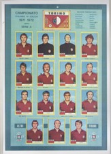 TORINO CALCIO..71-72..FORMAZIONE..TEAM...FOOTBALL...DA INCORNICIARE..LEGGERE
