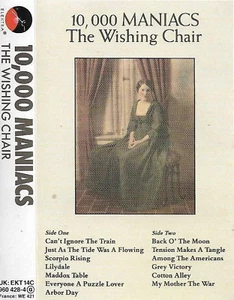 10,000 Maniacs The Wishing Chair CASSETTE ALBUM Folk Rock - Picture 1 of 6