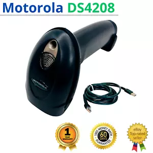Motorola Symbol DS4208 1D/2D Wired Barcode Scanner w/USB Cord 1 YEAR WARRANTY!⚡️ - Picture 1 of 9