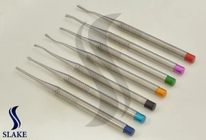 PDL, Luxating Root Elevators Set of 7 Pieces Dental instruments - Picture 1 of 3