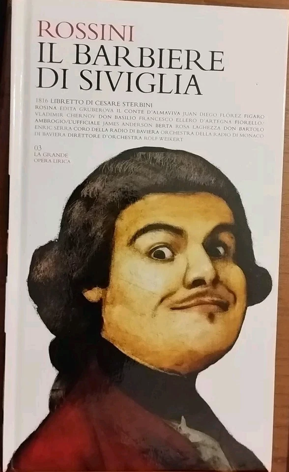 Il Barbiere di Siviglia Gioacchino Rossini 2 Cd Libretto La Grande Opera Lirica - Immagine 1 di 1
