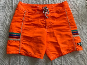 Costume da bagno Hobie By Hurley ARANCIONE pantaloncini da tavola taglia 32 - Foto 1 di 7