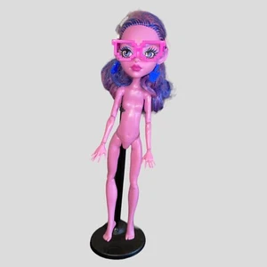 Monster High Brand Boo Students Kjersti Trollson Doll Nude Earring Glasses - Picture 1 of 6