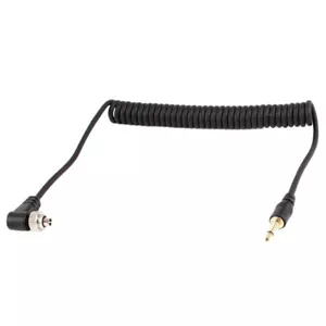 3,5 mm auf Stecker PC Flash Sync Kabel Schraubverschluss für Trigger Studio LighNN - Bild 1 von 9