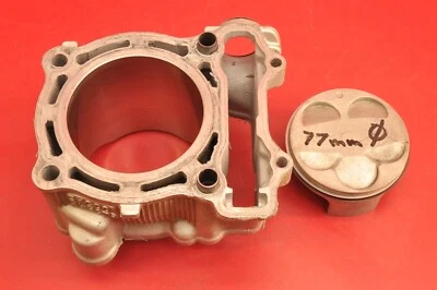 2006 01-13 YAMAHA YZ250F WR250F Cylinder Jug Piston Rings Barrel Top End 77mm - Image 1 of 4